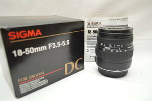 ★極上美観★ Sigma 18-50mmm F3.5-5.6 DC フォーサーズマウント 元箱・取説 微カビ 