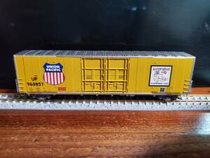 Nゲージ Micro-Trains 102 00 020 UNION PACIFIC #960857 60' Excess Height Boxcar 貨車 1両