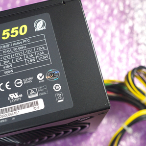  AcBel iPower85 550 PCA013 500W 80PLUS BRONZE認証 ATX電源 (BTO搭載品) の画像8