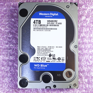 Western Digital WD40EZRZ 4TB 3.5インチ SATA HDD 