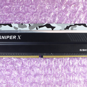 G.SKILL SniperX デスクトップPC用 DDR4 メモリ DDR4-3200Mhz 8GB 一枚の画像1