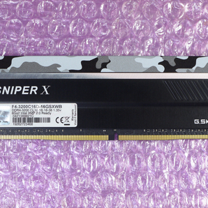 G.SKILL SniperX デスクトップPC用 DDR4 メモリ DDR4-3200Mhz 8GB 一枚の画像2