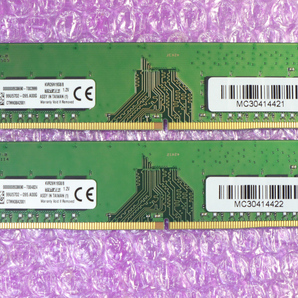 Kingston DDR4 メモリ DDR4-2666Mhz 8GB×2枚 16GBの画像1