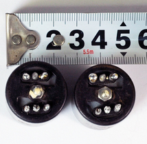 昔、プロの音声信号回路に盛んに使われた田村ライントランス(600-3KΩ)２個の出品です。_画像2