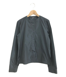 ノーカラーシャツ レディース 38 S JIL SANDER NAVY [0502初]