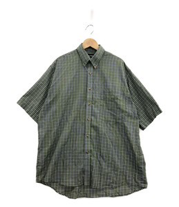 美品 半袖チェックシャツ メンズ M M puritan [0604]