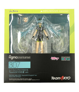 美品 フィギュア 初音ミク レーシングミク2015 TeamUKYO応援 ver. 307 figma グッドスマイルカンパニー