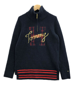 トミーヒルフィガー ハーフジップニット レディース S S TOMMY HILFIGER [0502]