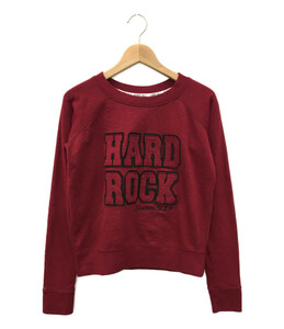  sweatshirt sweat lady's S S Hard Rock CAFE [0502]