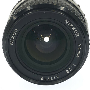 訳あり ニコン 交換用レンズ Ai Nikkor 24mm F2.8 Nikon [0502初]の画像3