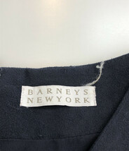 バーニーズニューヨーク スエード風 長袖ワンピース レディース F M BARNEYS NEWYORK [0502]_画像3