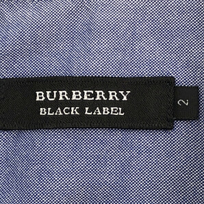 バーバリーブラックレーベル 七分袖 ボタンダウン長袖シャツ メンズ 2 M BURBERRY BLACK LABELの画像3