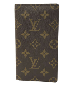 美品 ルイヴィトン 手帳カバー アジェンダポッシュ R20503 モノグラム メンズ Louis Vuitton