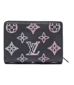 美品 ルイヴィトン 二つ折り財布 M81658 マヒナ レディース Louis Vuitton