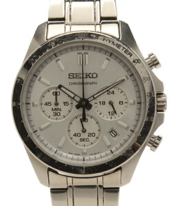 セイコー 腕時計 8163-00D0 クオーツ シルバー メンズ SEIKO [0604]