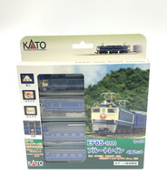 訳あり 鉄道模型 Nゲージ 10-015 EF65-1000 ブルートレイン 4両セット KATO_画像2