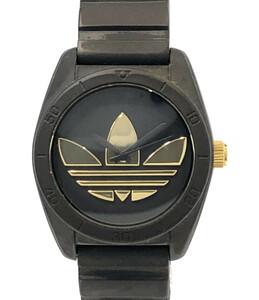【1円スタート】 訳あり アディダス 腕時計 ADH2912 クオーツ ブラック メンズ adidas