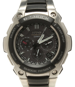 カシオ 腕時計 MTG-1200B G-SHOCK ソーラー ブラック メンズ CASIO