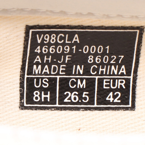 美品 バンズ ローカットスニーカー スリッポン SLIP ON V98CLA メンズ 26.5 M VANSの画像4