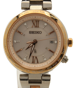  есть перевод Seiko наручные часы Lk LUCKY PASSPORT 1B25-0AJ0 SSQV014 Lucia солнечный женский SEIKO