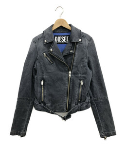 ディーゼル デニムダブルライダースジャケット レディース XS XS以下 DIESEL