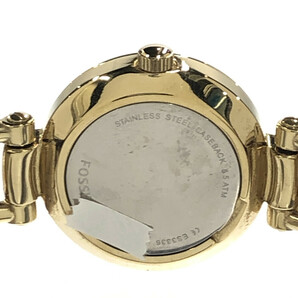 【1円スタート】 訳あり フォッシル 腕時計 ブレスレットウォッチ ES3336 クオーツ ホワイト レディースの画像4