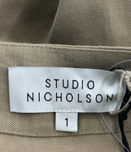 美品 スタジオニコルソン サイドタイスカート レディース 1 M STUDIO NICHOLSON_画像3