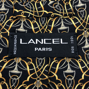 【1円スタート】 ランセル ネクタイ シルク100％ メンズ LANCELの画像4
