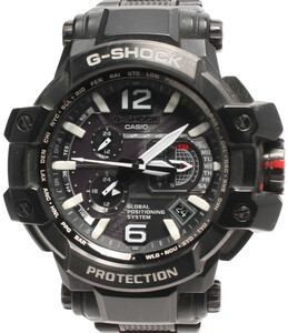 カシオ 腕時計 GPS HYBRID WAVE CEPTOR スカイコックピット GPW-1000 G-SHOCK ソーラー ブラック メンズ CASIO