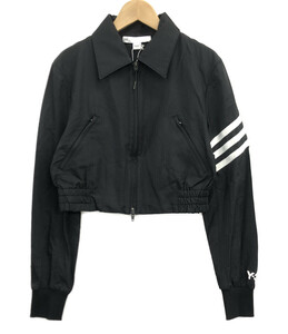  нейлон укороченные брюки Zip выше жакет HG6110 женский M M Y-3×adidas