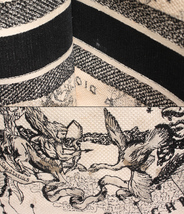 クリスチャンディオール トートバッグ 刺繍 Dior Book Tote ミディアム ディオール ゾディアック 50-MA-0261_画像7