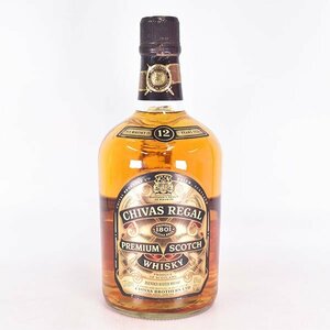 1円～★シーバスリーガル 12年 ★取手付瓶 ※ 1750ml 43% スコッチウイスキー CHIVAS REGAL D070458