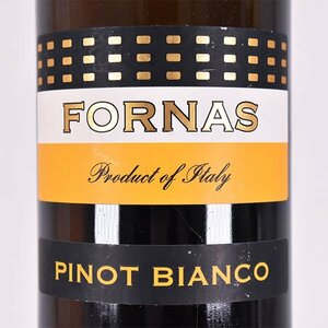 1円～★フリウリ フォルナス ピノ ビアンコ 2012年 白 750ml 12.5% イタリア Fornas FRIULI D070317