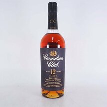 1円～★カナディアン クラブ クラシック 12年 ★サントリースピリッツ輸入品 700ml 40% カナディアン Canadian Club D070451_画像1