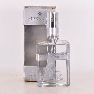 ミニチュア★ボッテガ アレクサンダー アクア ディ ヴィータ ＊箱付 ※ 100ml 38% グラッパ アレキサンダー BOTTEGA ALEXANDER D070289