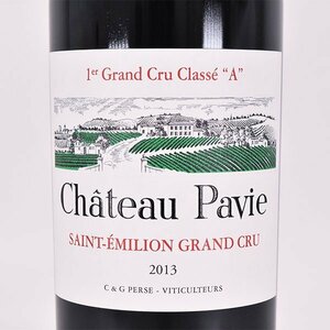 ★シャトー パヴィ 2013年 赤 750ml 13.5% サン・テミリオン Chateau Ravie D210097