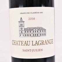 1円～★シャトー ラグランジュ 2016年 赤 750ml 13.5% サン・ジュリアン Chateau Lagrange D210101_画像1