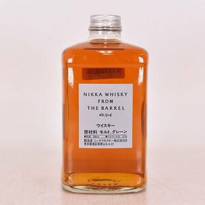 大阪府内発送限定★ニッカ フロム ザ バレル 500ml 51% ウイスキー NIKKA D140391