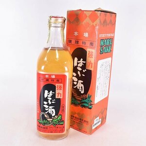 大阪府内発送限定★瑞穂酒造 強力 はぶ酒 ＊箱付 500ml 30% リキュール D140041