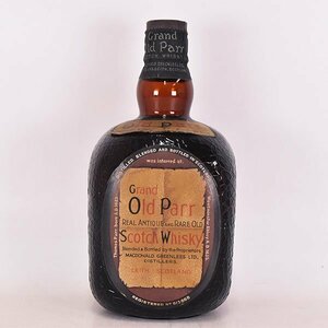 ★オールドパー デラックス REAL ANTIQUE AND RARE OLD ★ティンキャップ ※ 内容量未記載 スコッチ OLD PARR D140238