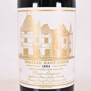 1円～★シャトー オー ブリオン 1994年 赤 750ml 12.5% グラーブ ★五大シャトー CHATEAU HAUT-BRION D140276