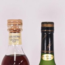 訳有★2本セット★ジュール ゴートレ XO /プルニエ ナポレオン ★（1つ）特級 ※ 350/500ml 40% コニャック COGNAC D14S014_画像3