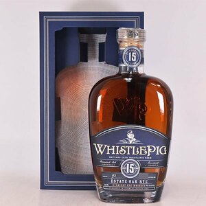 ホイッスル ピッグ 15年 エステート オーク ライ ＊箱付 700ml 46% カナディアン ライ ウイスキー WHISTLE PIG D140154