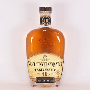 ★ホイッスル ピッグ 10年 スモールバッチ ライ ＊箱付 700ml 50% カナディアン ライ ウイスキー WHISTLE PIG D140147の画像2