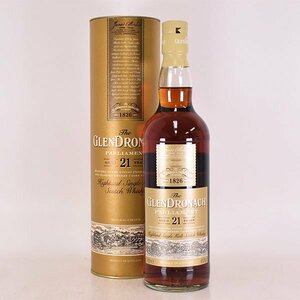 1円～★グレンドロナック 21年 パーラメント ＊箱付 700ml 48% ハイランド GLENDRONACH D210042