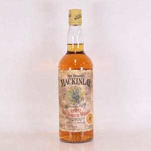 1円～★ザ オリジナル マッキンレー ファイネスト 5年 ※ 750ml 43% スコッチウイスキー ORIGINAL MACKINLAY D210243