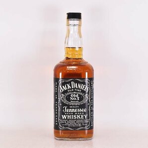 1円～★ジャック ダニエル オールド No.7 ★紙封 ※ 750ml テネシーウイスキー JACK DANIEL'S OLD NO,7 D290325の画像1