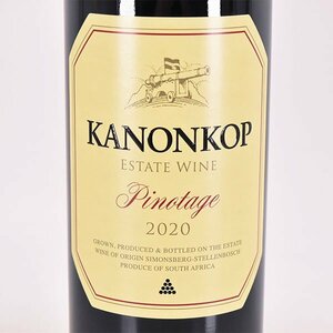 1 иена ~ ★ Canon Cop Pinotage 2020 Red 750 мл 14% Южная Африка Kanonkop D290425