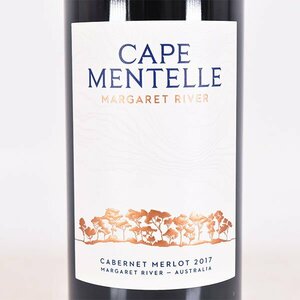 1円～★ケープ メンテル カベルネ メルロー 2017年 赤 750ml 14.5% オーストラリア Cape Mentelle D290265