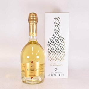 ★グルミエ キュヴェ エヴィデンス ブリュット ＊箱付 750ml 12.5% シャンパーニュ エヴィダンス Gremillet D290506